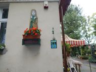 Ogrd przy parafii w Bujakowie